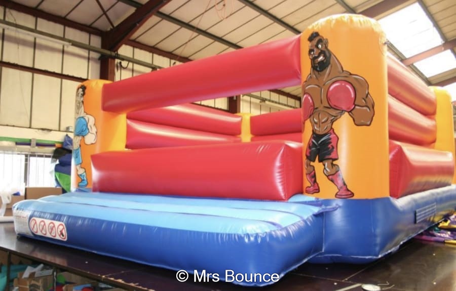 Boxing ring Hire in London, Essex and nationwide Mrs Bounce